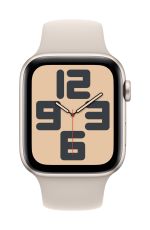Apple Watch SE GPS Boîtier alu Or 40mm Bracelet Sport Lumière stellair
