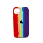 Silicone Case Raibow pour iPhone 13