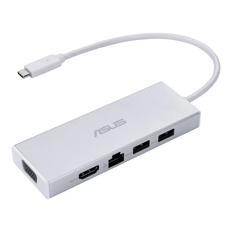 Adaptateur ASUS Multiport OS200 USB-C - VGA - HDMI - RJ-45 - 2*USB-A