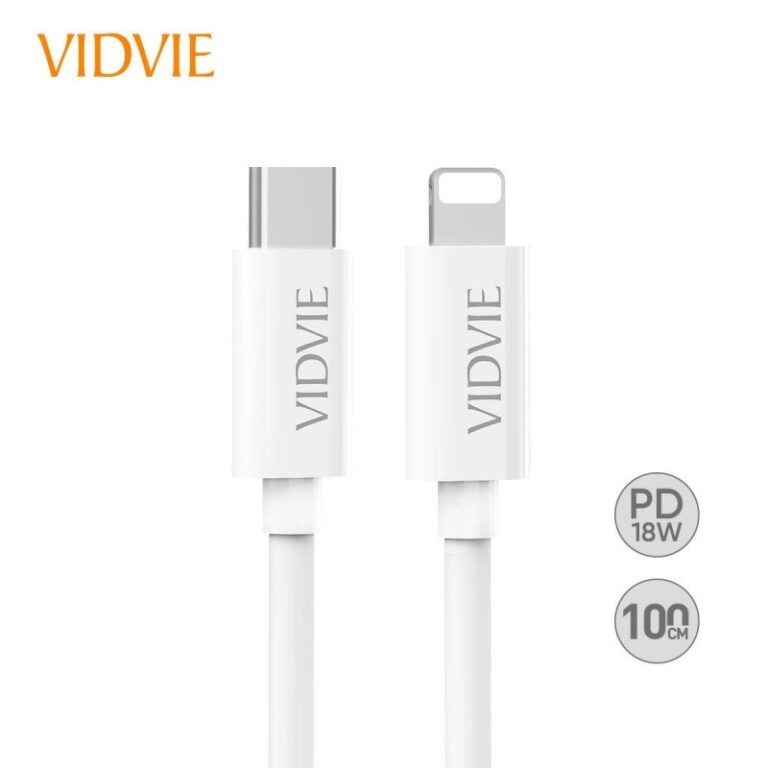 Cable Vidvie Type-C Vers Lightning 1M
