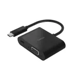 Adaptateur USB-C Vers VGA + Recharge Belkin - Noir