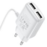 Chargeur Type-C Hoco C82A 1M / 2.4A -White