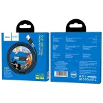 Cable Micro-USB Soft Silicone Hoco 1M / 2.4A Black