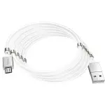 Cable Micro-USB Magnétique Hoco 1M / 2.4A -White