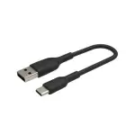 Cable USB-C Vers USB-A Belkin 15cm - Noir