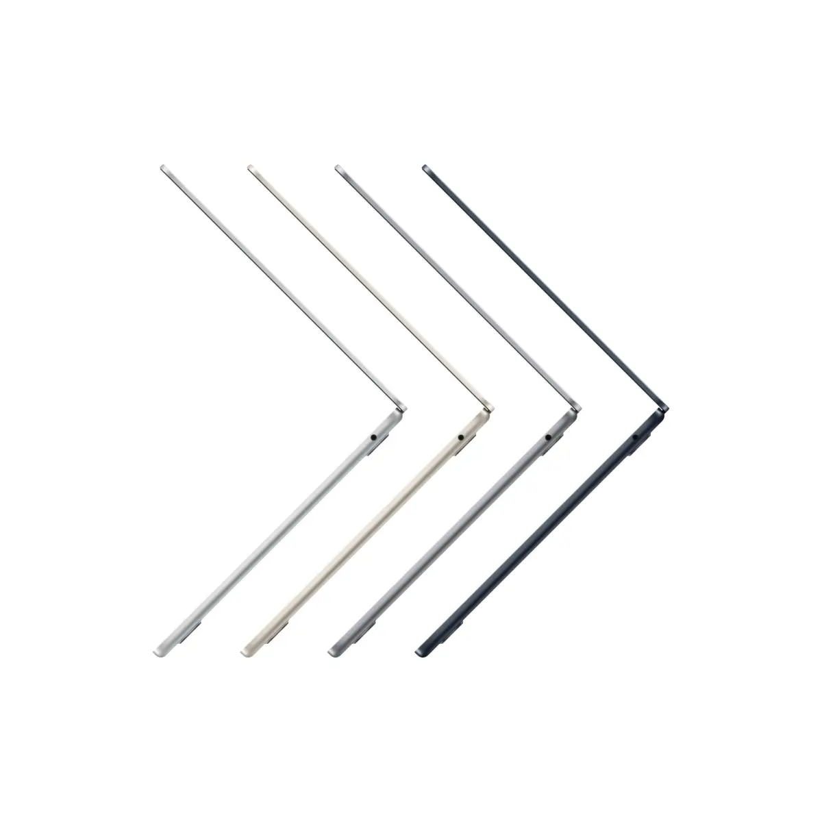 MacBook Air 13" Apple M2 CPU 8C GPU 8C SSD 256Go - Midnight – Image 3