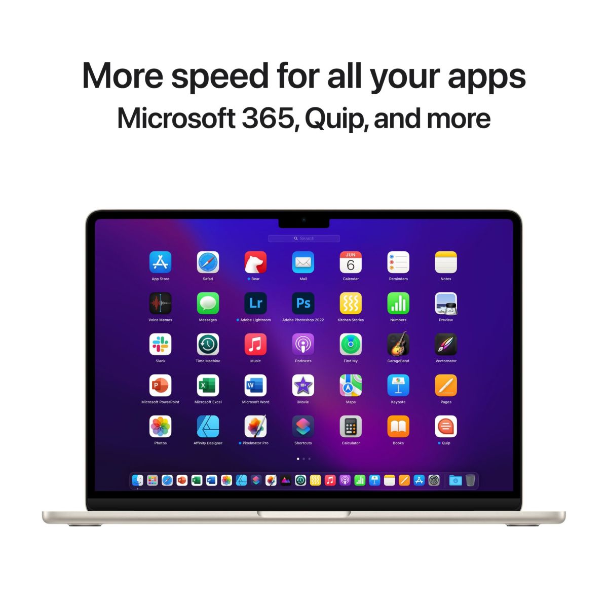MacBook_Air_13_in_M2_Starlight_PDP_Image_Position-10__WWEN MacBook Air 13" Apple M2 CPU 8C GPU 8C SSD 256Go - Starlight
