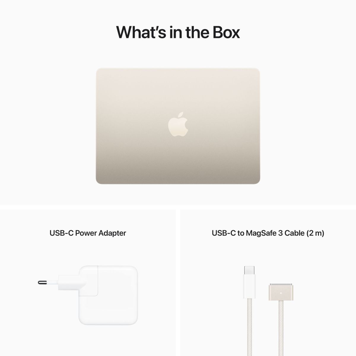 MacBook_Air_13_in_M2_Starlight_PDP_Image_Position-11__WWEN MacBook Air 13" Apple M2 CPU 8C GPU 8C SSD 256Go - Starlight