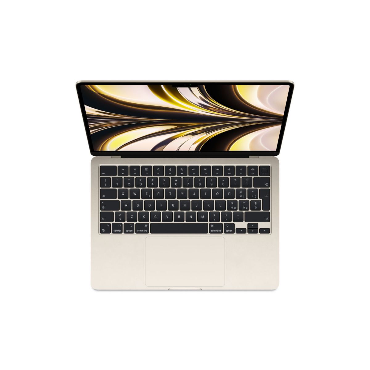 MacBook_Air_13_in_M2_Starlight_PDP_Image_Position-3__WWEN MacBook Air 13" Apple M2 CPU 8C GPU 8C SSD 256Go - Starlight