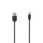 Cable USB-C Hama Vers USB-A 1.5M - Noir