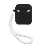 Etui En Silicone Guess Pour AirPods / AirPods 2 - Black