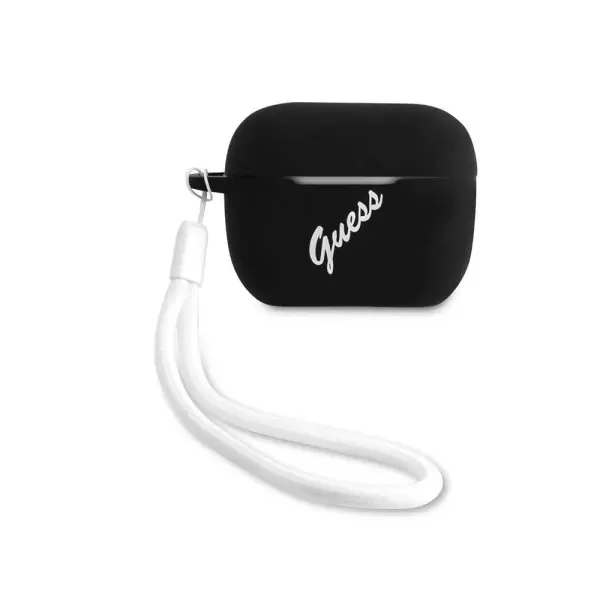 Etui En Silicone Guess Pour AirPods Pro - Black