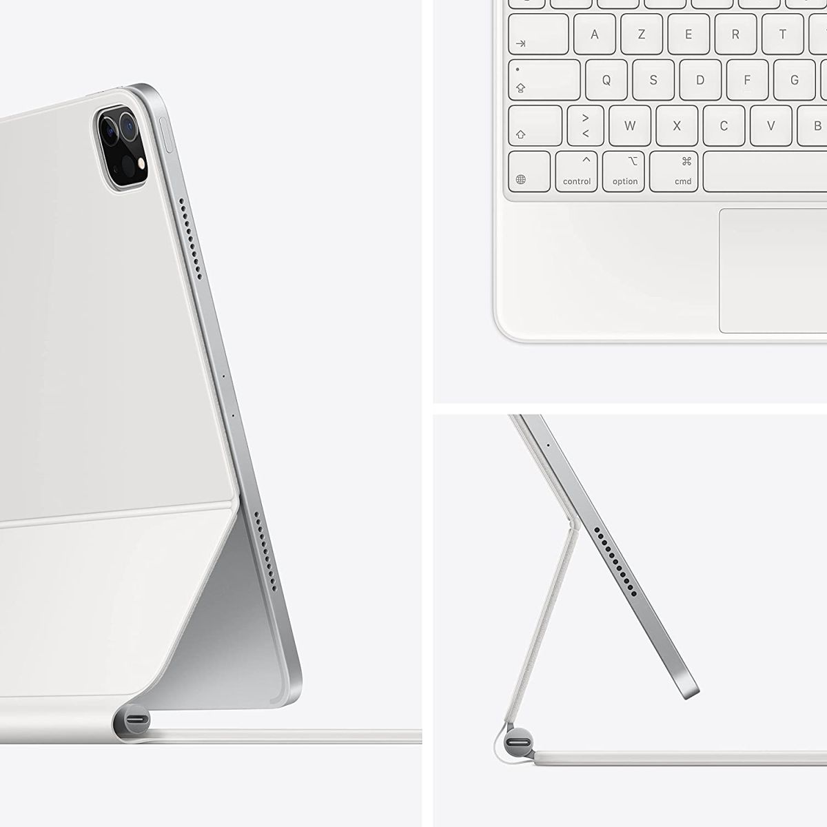 Magic Keyboard pour iPad Pro 12.9" 4é gén. - Francais - Blanc Magic Keyboard pour iPad Pro 12.9" 4é gén. - Francais - Blanc