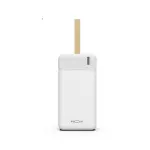 Power Bank Miqia 30000 mAh avec câble USB-C - Blanc