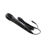 Microphone Omega Jack 6.3mm 3M Pour Karaoke - Noir