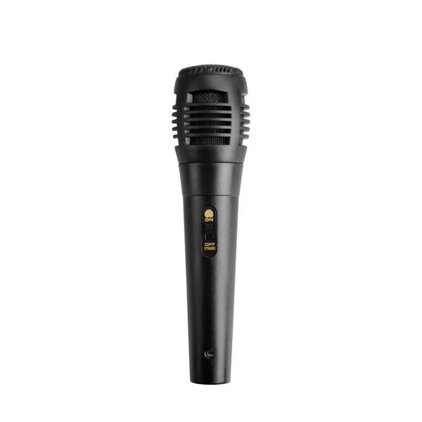 Microphone Omega Jack 6.3mm 3M Pour Karaoke - Noir