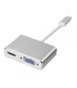 Adaptateur USB-C vers HDMI + VGA