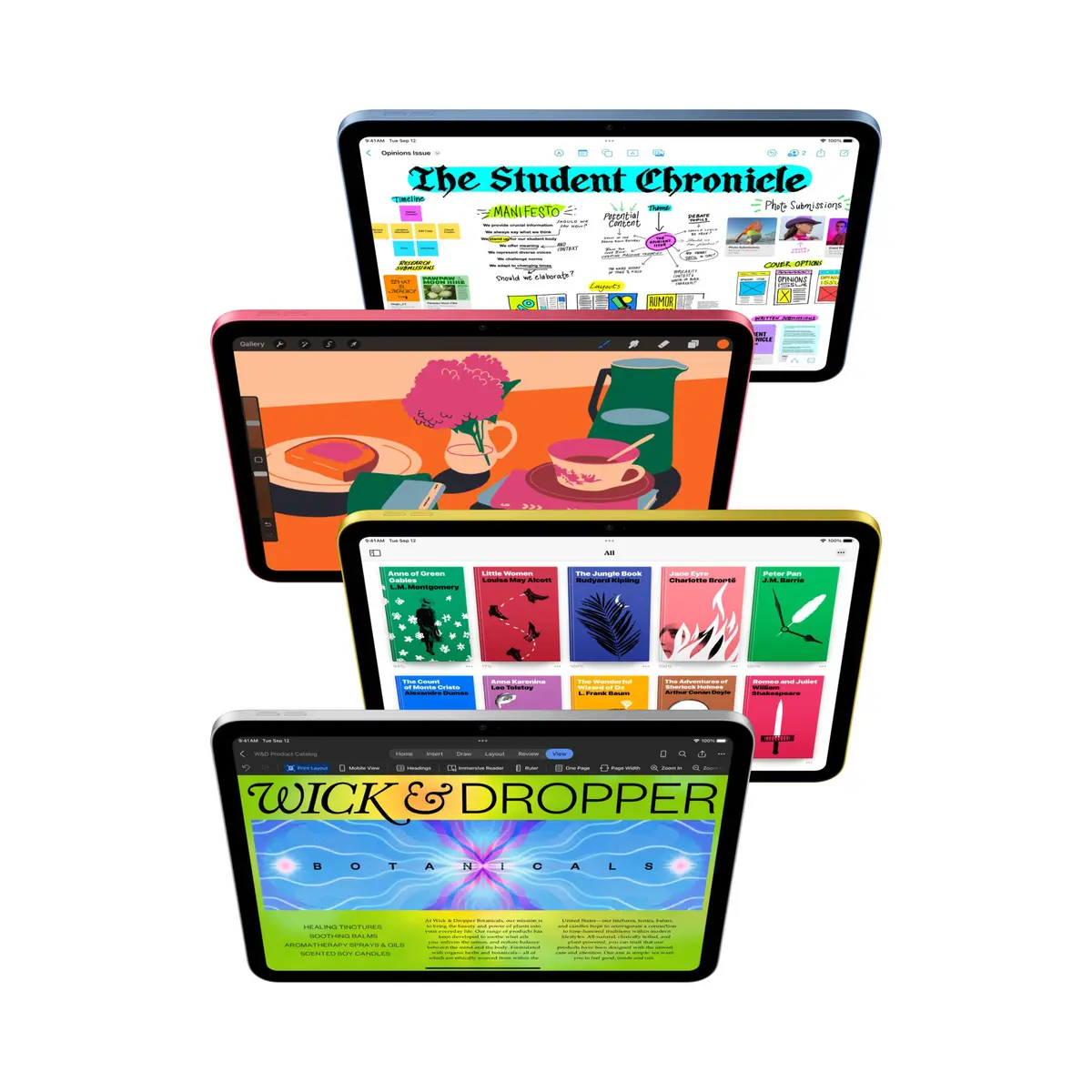 iPad 10ème génération 10.9" Wi-Fi 64Go - Bleu – Image 4