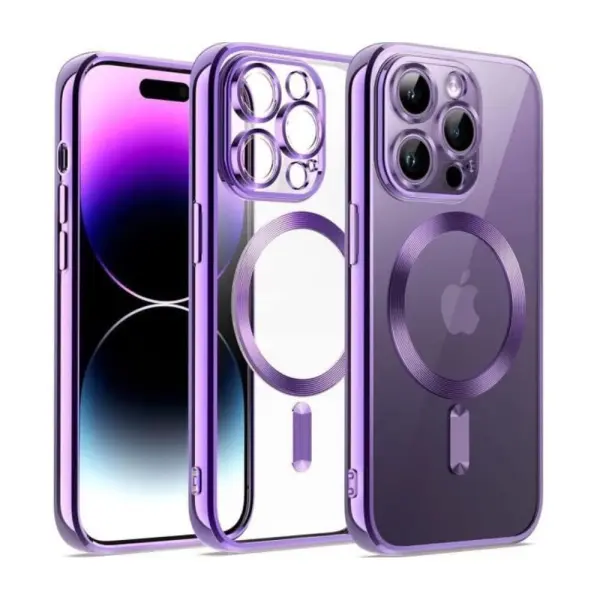 Coque Avec Protection Caméra + MagSafe Pour iPhone 14