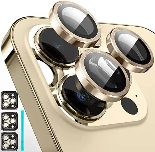 Protection Caméra Arrière iPhone 14 Pro Max -Gold