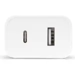 Smart Chargeur Rapide Secteur TTEC USB-C / USB-A 32W - Blanc