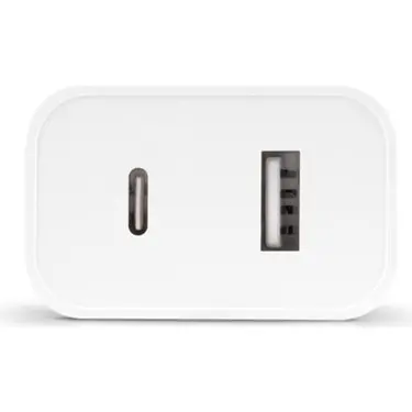 Smart Chargeur Rapide Secteur TTEC USB-C / USB-A 32W - Blanc