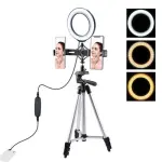 Ring Light Avec Double Supports de Téléphone PULUZ