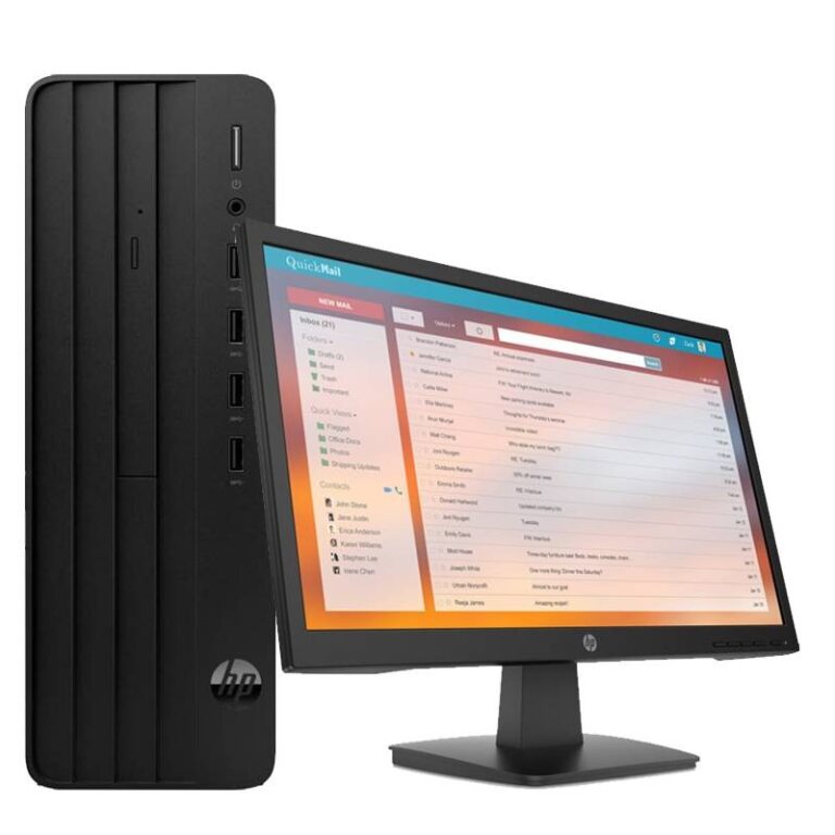 PC de Bureau + Ecran 21,5"HP PRO 290 G9 I3 10ème Gén RAM 8GO DD 1TO