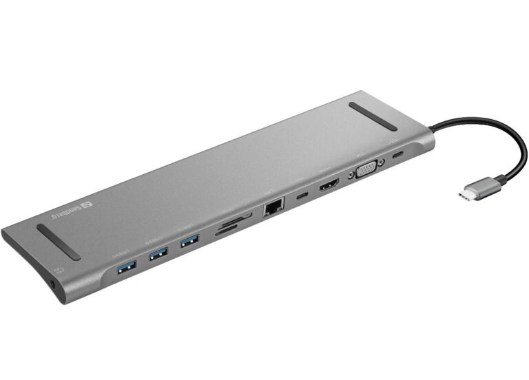 USB-C Docking Station Sandberg 10 en 1