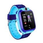 montre connectée bleu