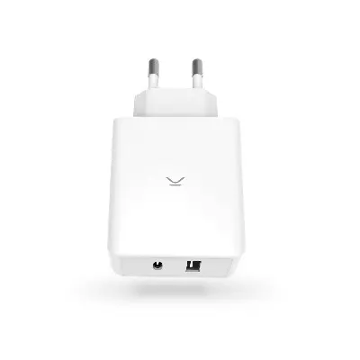 Chargeur Ultra-Rapide Secteur KSIX USB-C 45W - Blanc Chargeur Ultra-Rapide Secteur KSIX USB-C 45W - Blanc
