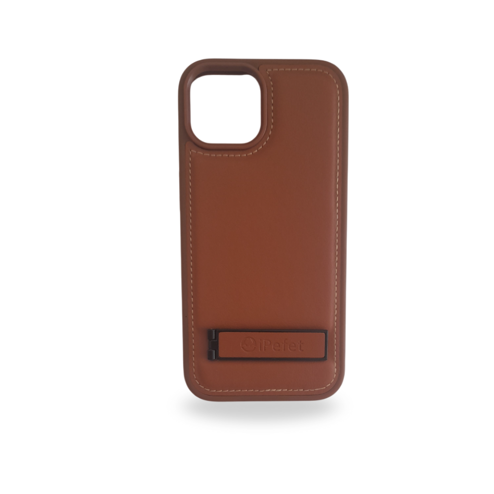 C0020IP15 (3) Coque Effet Cuir Pour iPhone 15