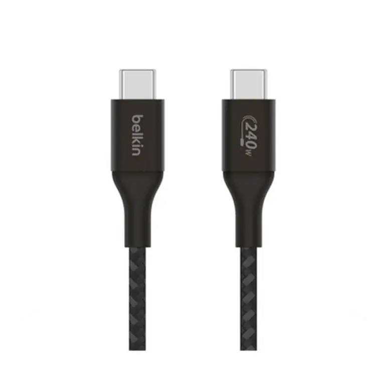 Cable USB-C Vers USB-C Belkin 240W 1M - Noir