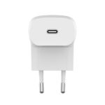 Chargeur Rapide Secteur Belkin USB-C 20W - Blanc