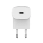 Chargeur Rapide Secteur Belkin USB-C 20W - Blanc