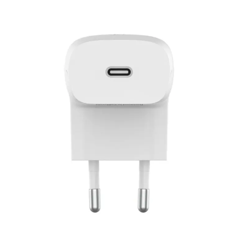 Chargeur Rapide Secteur Belkin USB-C 20W - Blanc