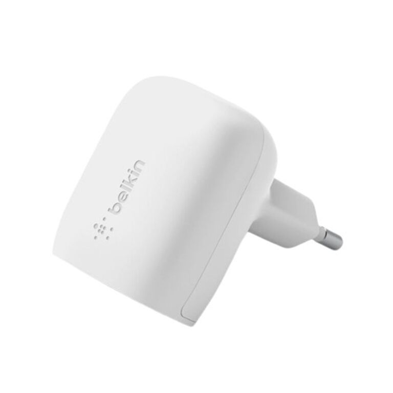 Chargeur Rapide Secteur Belkin USB-C 20W - Blanc