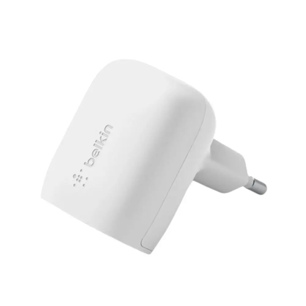 Chargeur Rapide Secteur Belkin USB-C 20W - Blanc Chargeur Rapide Secteur Belkin USB-C 20W - Blanc
