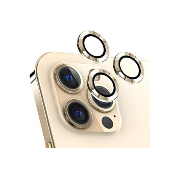 Protection Caméra Arrière iPhone 12 Pro Max Gold