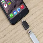 Adaptateur OTG lightning Vers USB - Dark Grey