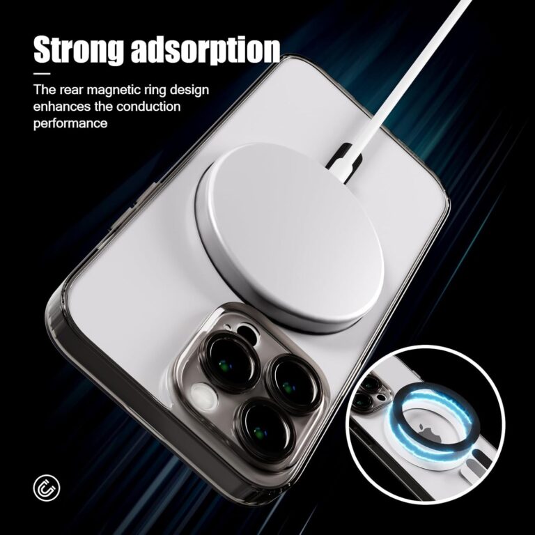 Coque Avec MagSafe + Protection Caméra Pour iPhone 14 Pro Max