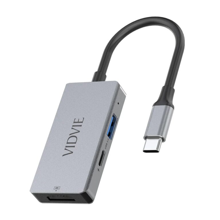 Hub Type-C Vidvie 3 en 1 - Dark Grey