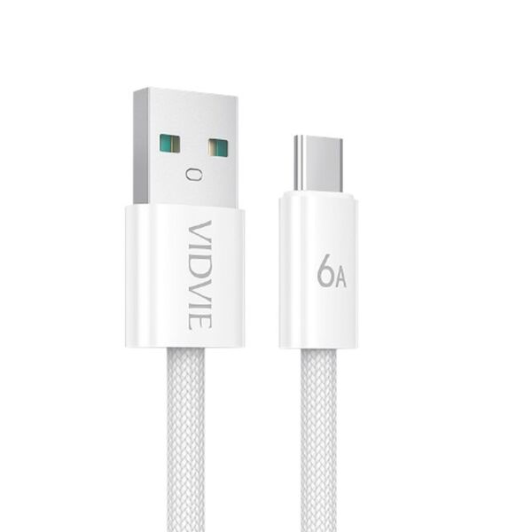 Cable Vidvie Type-C 1.2M / 6A Super Fast Charging
