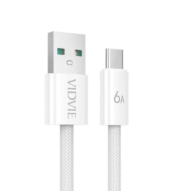 Cable Vidvie Type-C 1.2M / 6A Super Fast Charging