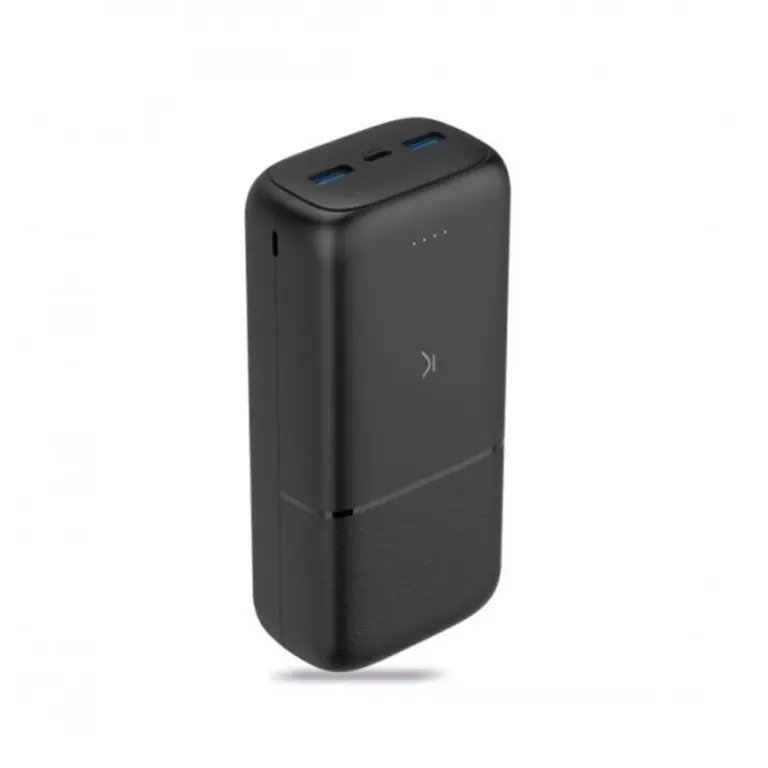 Power Bank KSIX Supra 30000 mAh / 20W avec câble USB-C - Noir