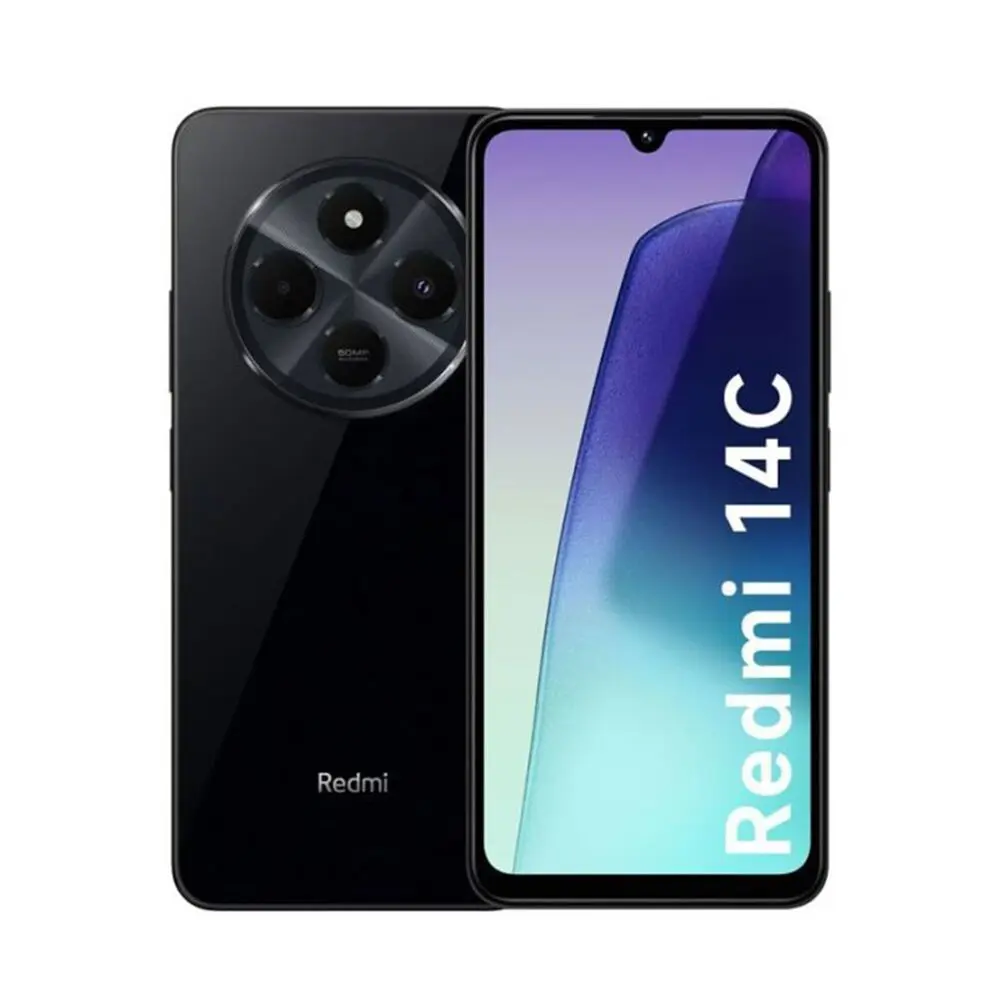 Smartphone Redmi 14C 128Go + 4Go Midnight Black Smartphone Redmi 14C 128Go + 4Go Midnight Black
