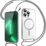 coque avec magsafe pour iphone 15 pro max gris