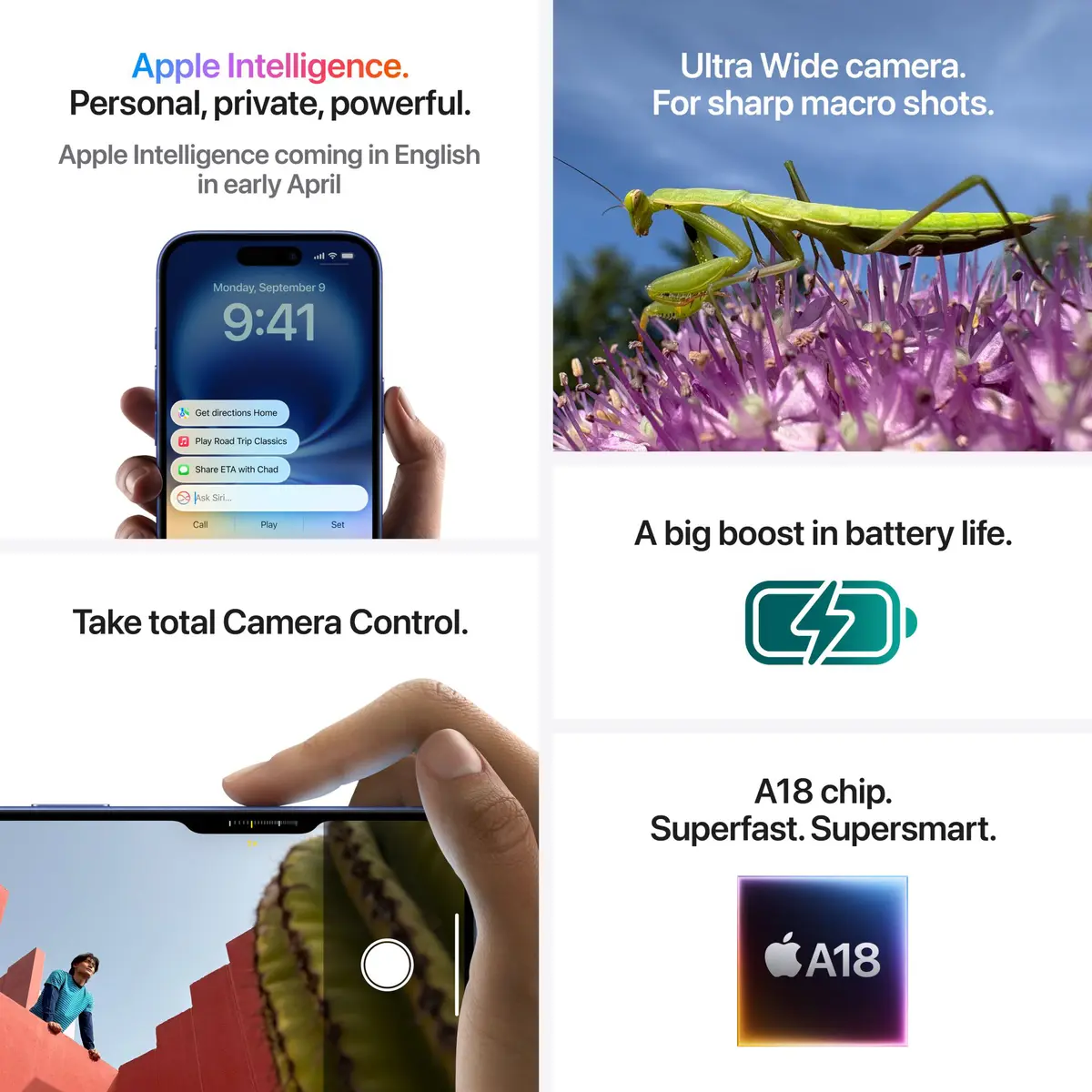 iPhone 16 128GB - Black – Image 8