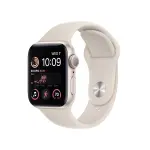 Apple Watch SE GPS Boîtier alu Starlight 40mm Bracelet Sport Stralight
