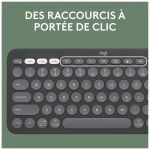 Clavier LOGITECH K380 MULTI-DEVICE BLUETOOTH KEYBOARD
